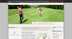 Desktop Screenshot of otocec.si